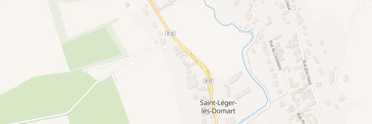 Plan du 8 Rue Anatole Jovelet à Saint-Léger-lès-Domart