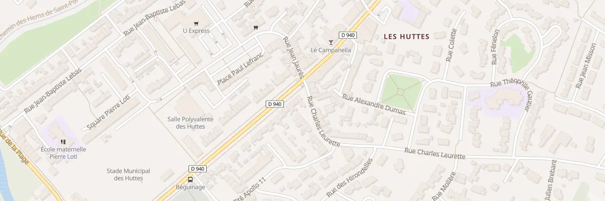 Plan du 40 Av Léon Jouhaux à Gravelines