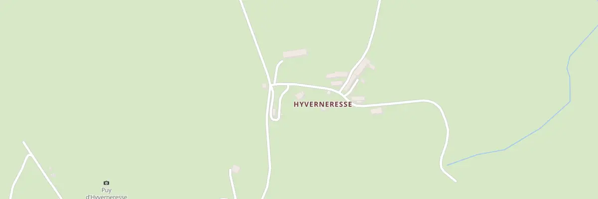 Plan du 3 Hyverneresse à Gioux