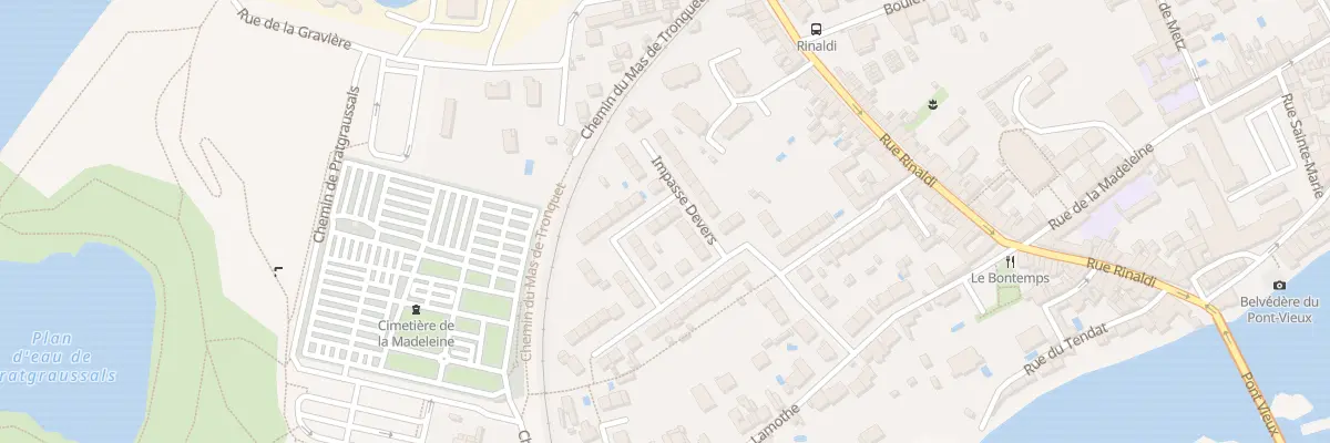 Plan du 3 Rue ELie Barthe à Albi