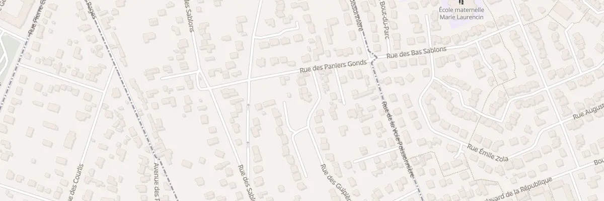 Plan du 29 Rue des Guipières à Chatou