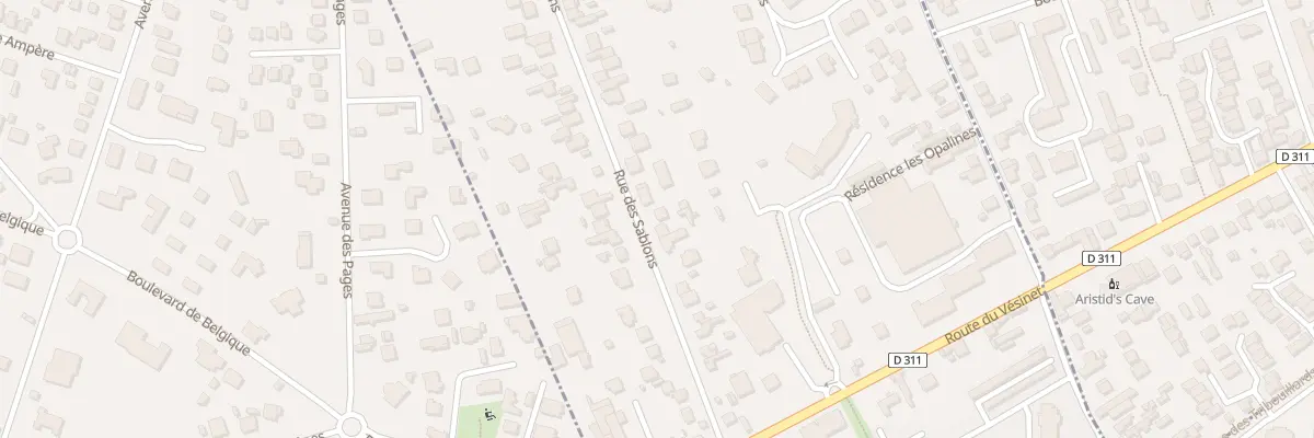 Plan du 28 Rue des Sablons à Chatou