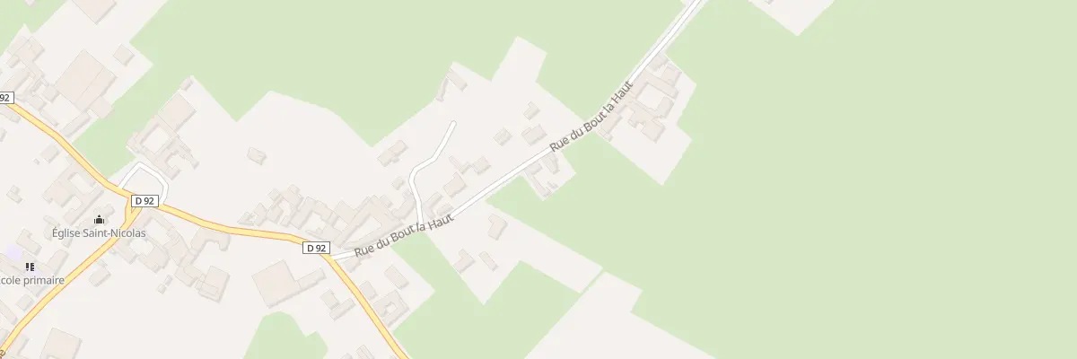 Plan du 7 Rue du Bout la Haut à Audincthun