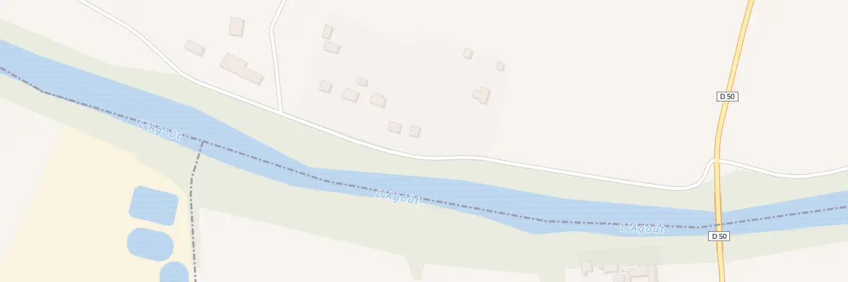 Plan du 4 Aupillac à Fréjeville