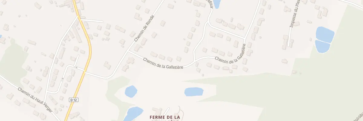 Plan du 7 Che de la Galletiere à Vienne-en-Val