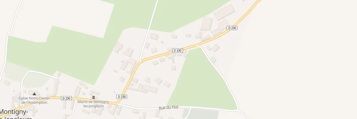 Plan du 4 Rue de Saint-Acheul à Montigny-les-Jongleurs