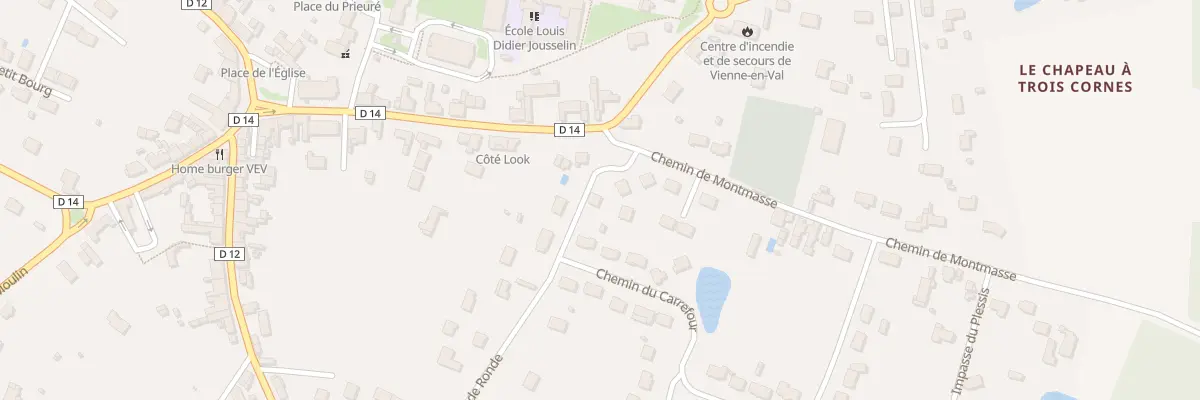 Plan du 2 Che de Montmasse à Vienne-en-Val
