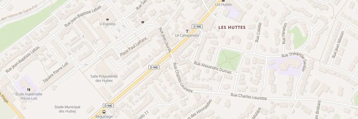 Plan du 3 Rue Charles Leurette à Gravelines