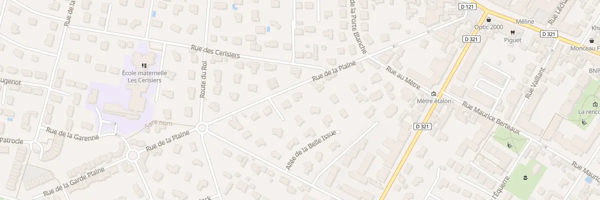 Plan du 31 Rue de la Plaine à Croissy-sur-Seine
