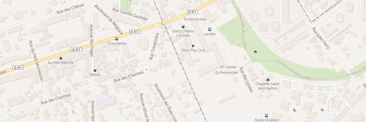 Plan du 47 Rte du Vésinet à Chatou