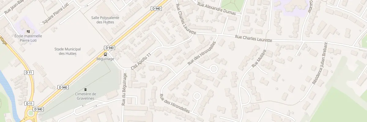 Plan du 16 Rue des Hirondelles à Gravelines