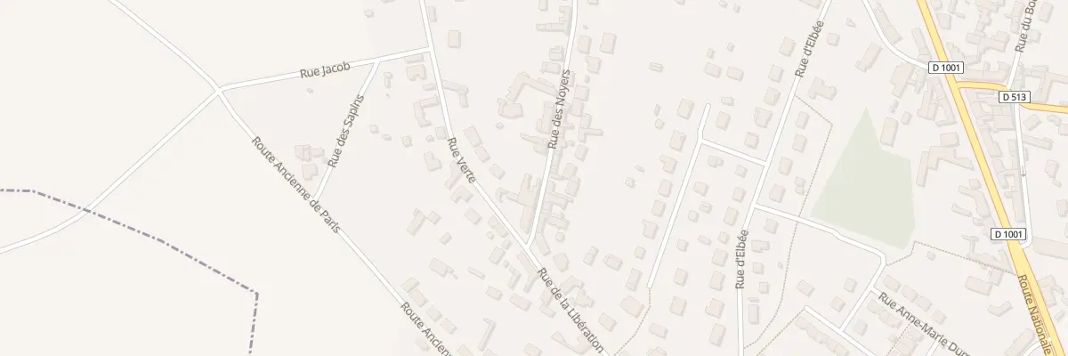 Plan du 14 Rue des Noyers à Warluis