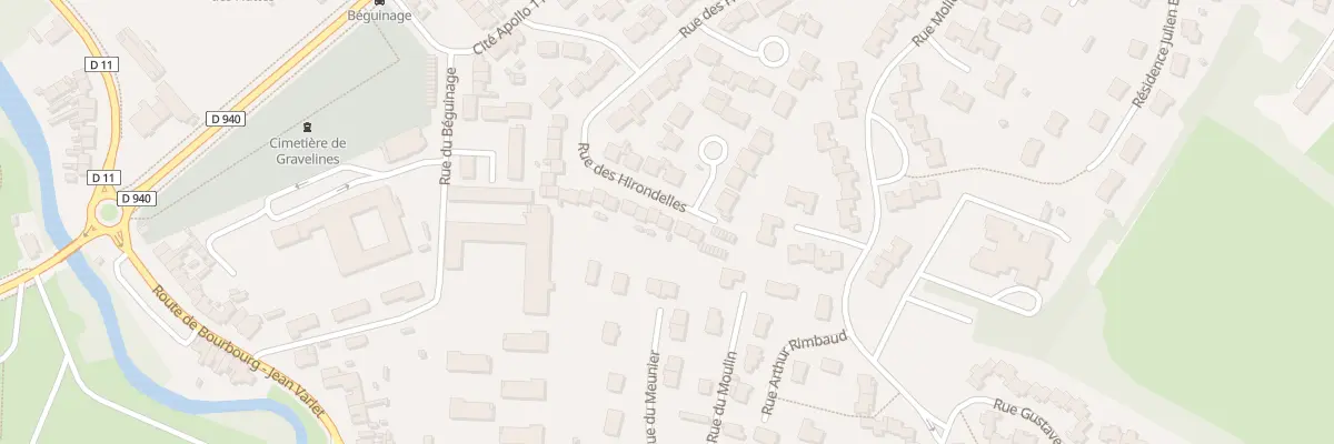 Plan du 56 Rue des Hirondelles à Gravelines