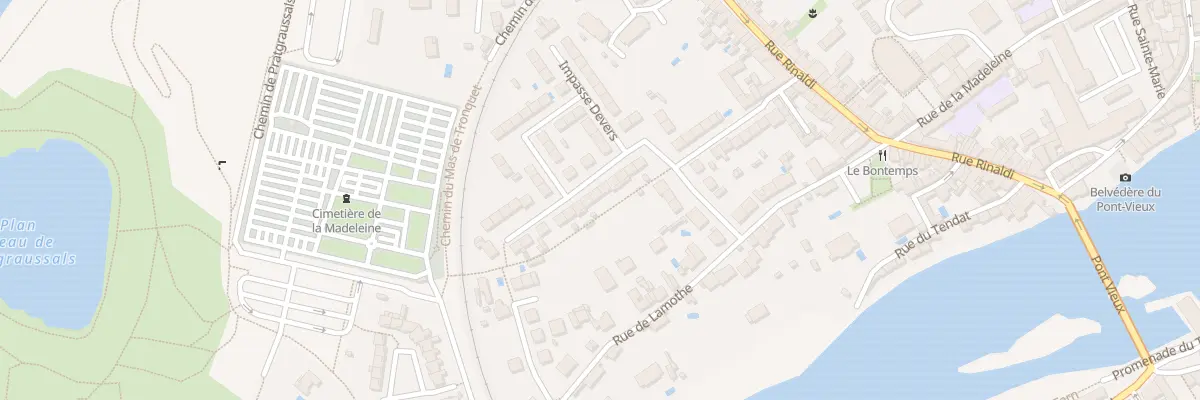 Plan du 17 Rue Cdt Osmin Durand à Albi