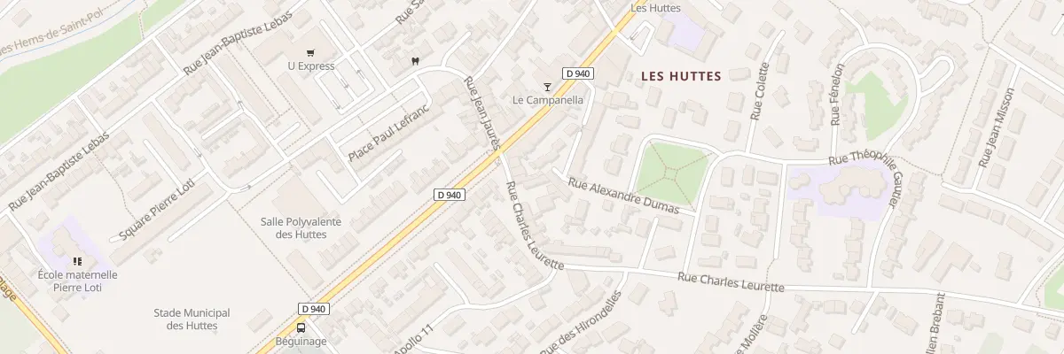 Plan du 7 Rue Charles Leurette à Gravelines
