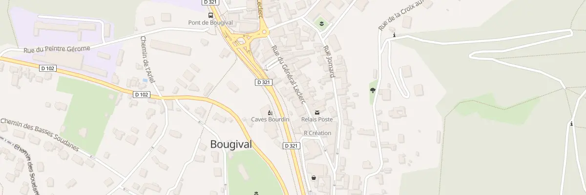 Plan du 36 Rue du Gal Leclerc à Bougival