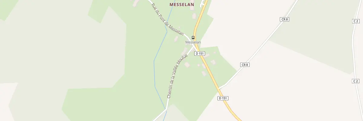 Plan du 1 Che de la Vallee Moulue à Frouville