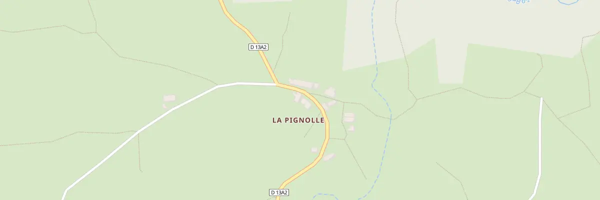 Plan du 4 La Pignolle à Clugnat