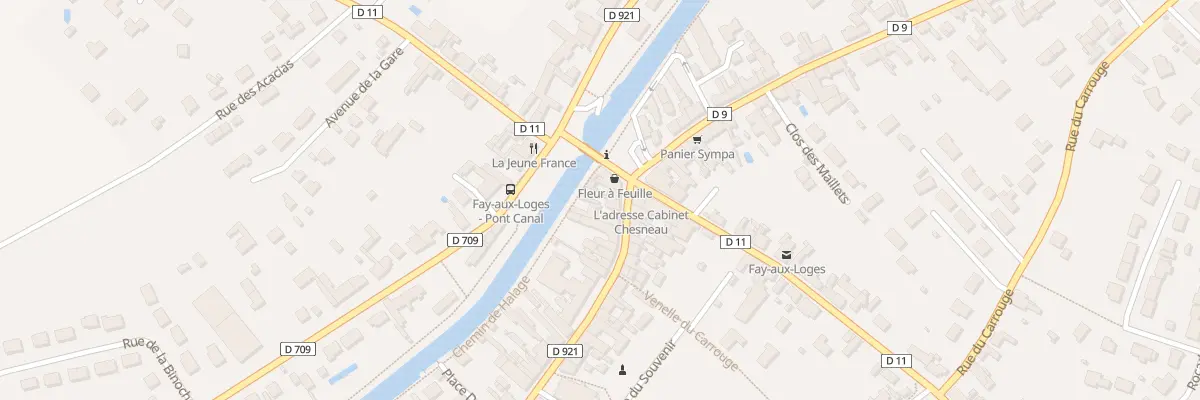 Plan du 6 Rue Notre Dame à Fay-aux-Loges