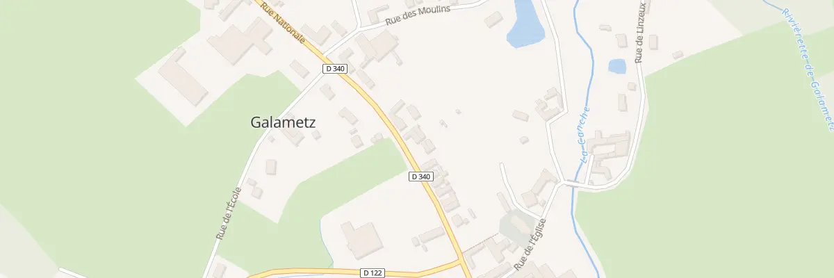 Plan du 26 Rue Nationale à Galametz