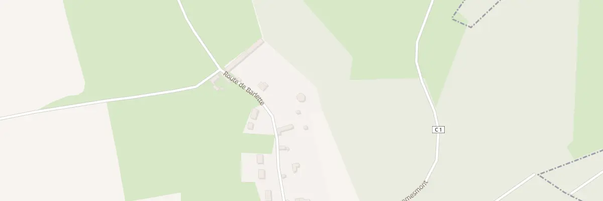 Plan du 6B Rte de Barlette à Lanches-Saint-Hilaire