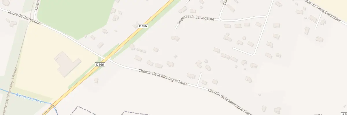 Plan du 17 Che de la Montagne Noire à Cambounet-sur-le-Sor