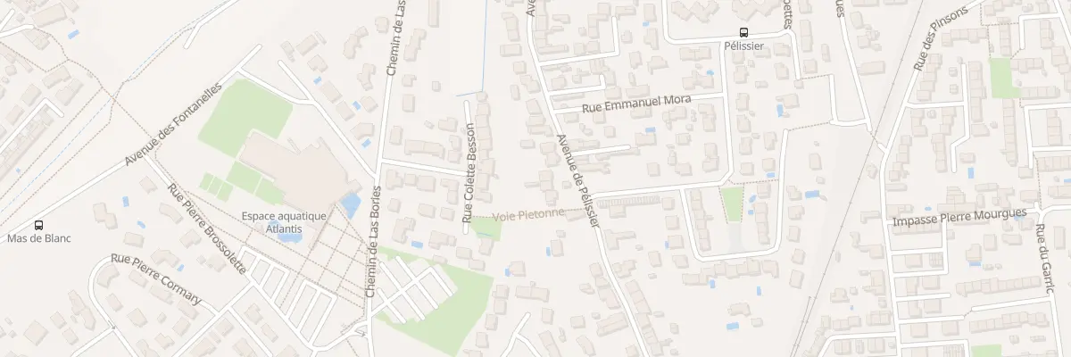 Plan du 139 Av de Pélissier à Albi