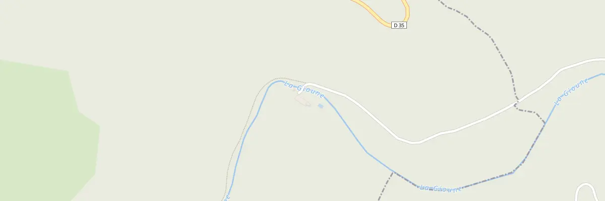 Plan du 1 Moulin de Sansonnèche à Gioux