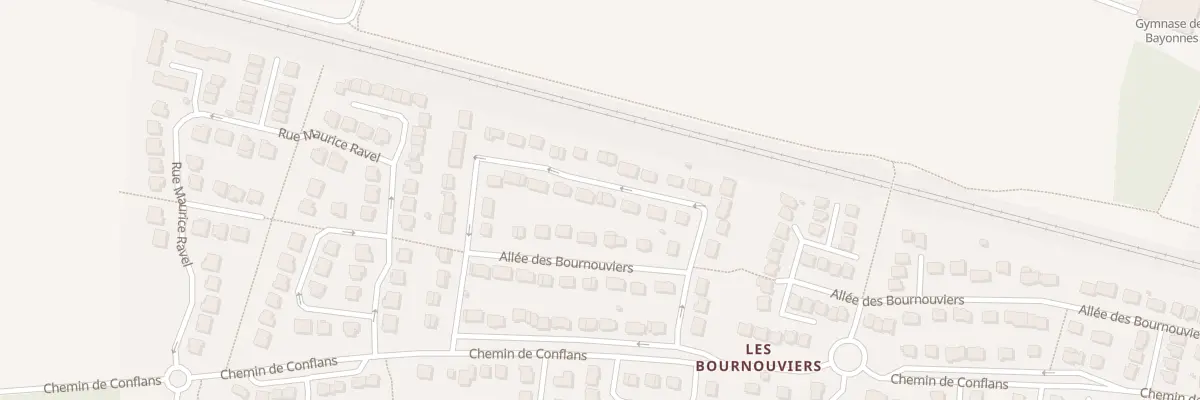 Plan du 13 Rue du Moulin de Pierres à Herblay-sur-Seine