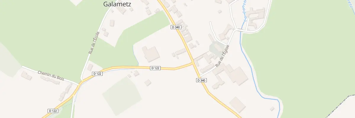 Plan du 2 Rue Balavoine à Galametz