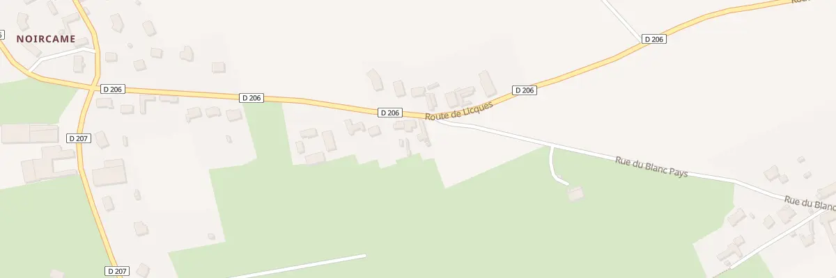 Plan du 157 Rte de Licques à Zudausques