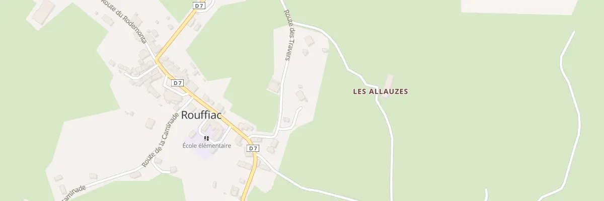 Plan du 5154 Le Bourg à Rouffiac