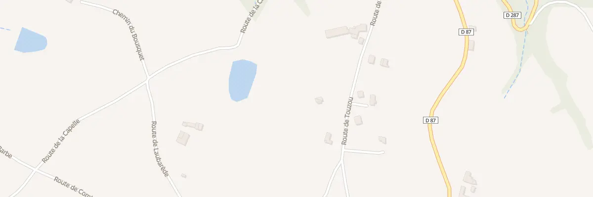 Plan du 5084 Laubarede à Peyrusse-le-Roc