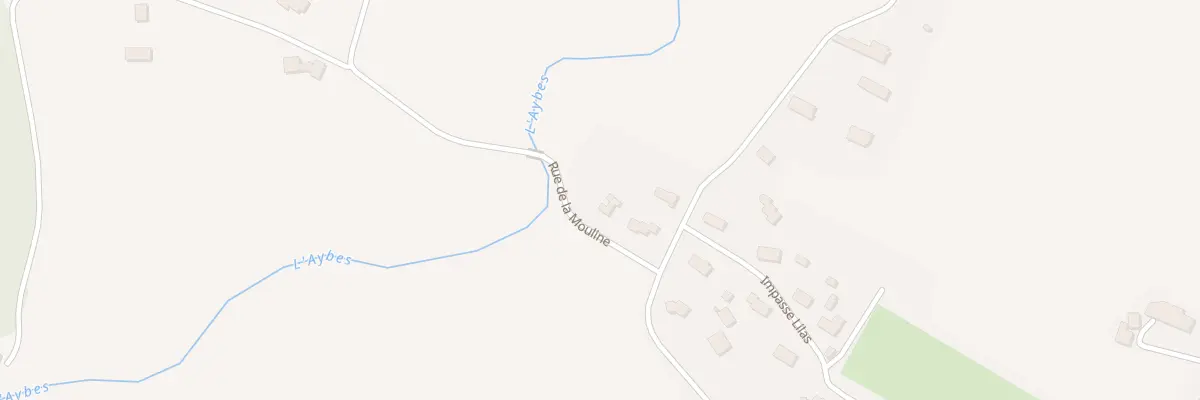 Plan du 2 Rte de la Mouline à Fréjeville