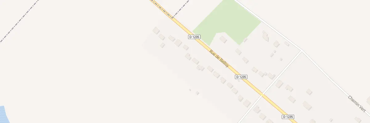 Plan du 81 Rue de Belloy à La Chaussée-Tirancourt