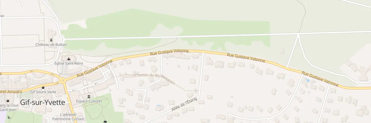 Plan du 22 Rue Gustave Vatonne à Gif-sur-Yvette