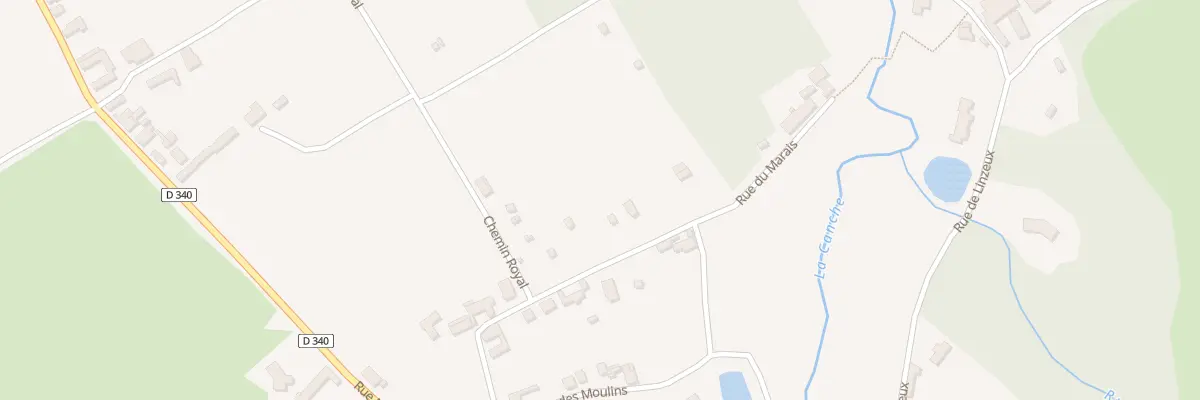 Plan du 5336 Rue du Marais à Galametz