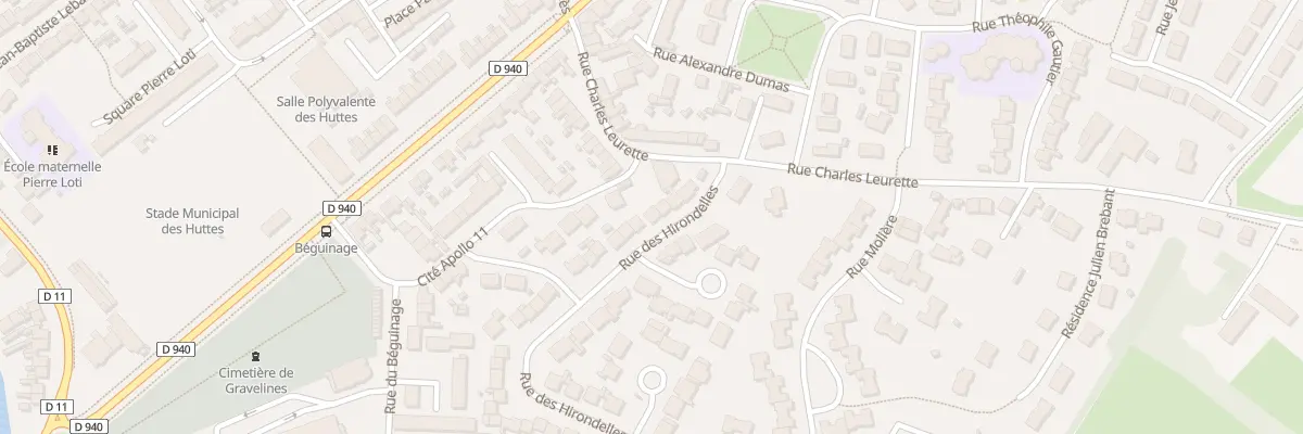 Plan du 8 Rue des Hirondelles à Gravelines