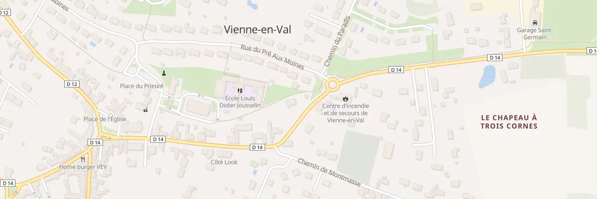 Plan du 35 Rte de Tigy à Vienne-en-Val
