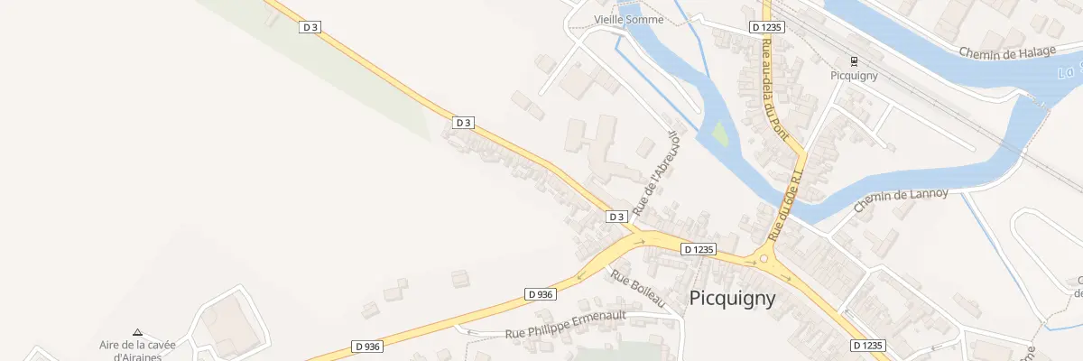 Plan du 184 Rue de Saint-pierre à Picquigny