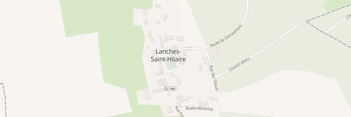 Plan du 1 Imp de l’Église à Lanches-Saint-Hilaire