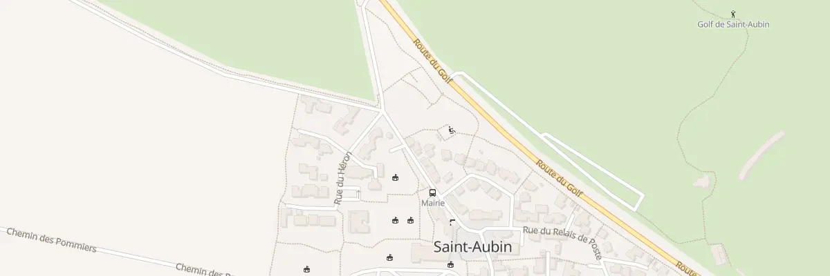 Plan du 3 Rue du Clocher à Saint-Aubin