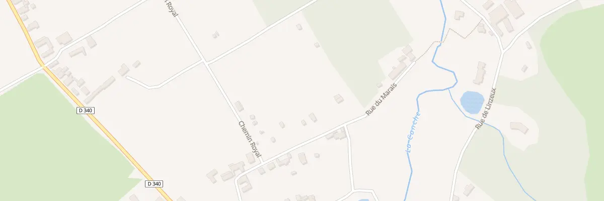 Plan du 25 Rue du Marais à Galametz