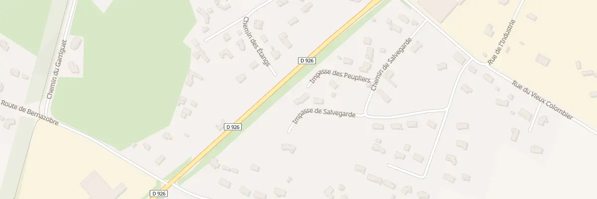 Plan du 3 Imp des Peupliers à Cambounet-sur-le-Sor