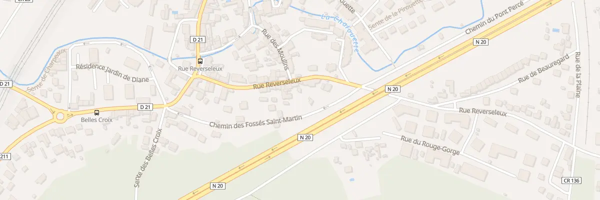 Plan du 25 Rue Reverseleux à Étampes