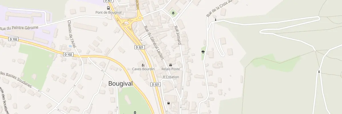 Plan du 47 Rue du Gal Leclerc à Bougival