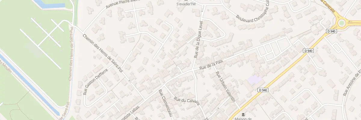 Plan du 181 Rue Jean-Baptiste Lebas à Gravelines