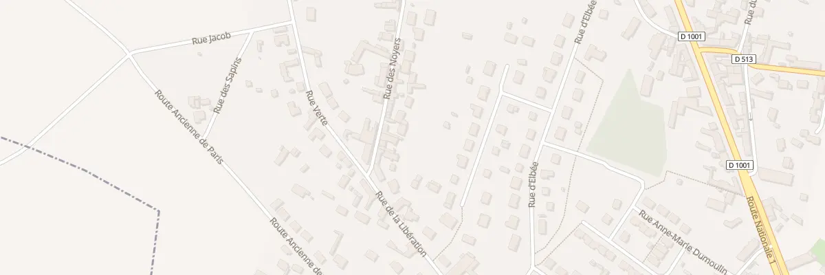 Plan du 23 Rue des Noyers à Warluis