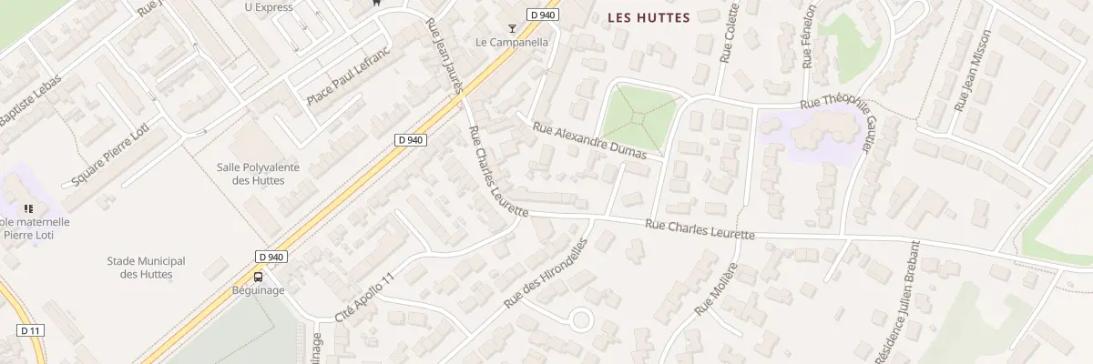 Plan du 21 Rue Charles Leurette à Gravelines
