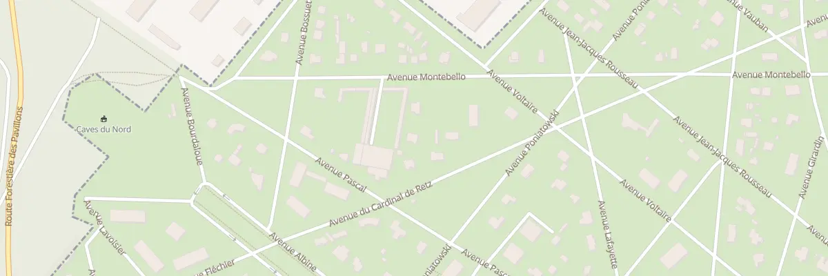 Plan du 37T Av de Montebello à Maisons-Laffitte